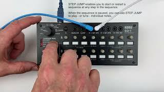 Korg SQ1 STEP SEQUENCER Basics