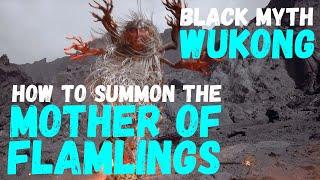 Black Myth WuKong: How to unlock the Mother Of Flamlings Secret Boss in Chapter 5! #blackmythwukong