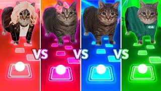 Oiiaoiia Cat - APT vs After Dark vs Fein vs Mingle Game : Tiles Hop