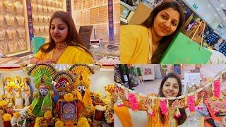 Gold Shopping  On Dhanteras || Dhanteras Puja In Dubai || Diwali Gifts 