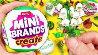 Mini Brands Create Garden - Opening And Building Them