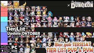 TIER LIST UPDATE OKTOBER META DARKNIGHT, Built Up hero sesuai kebutuhan | Seven Knights Idle