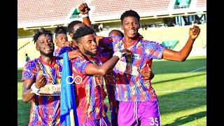 Salim Adams scores this screamer for Hearts of Oak against Dreams FC