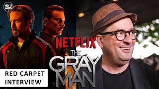 The Gray Man UK Premiere - writer Christopher Markus on the long journey of this film & more Marvel?