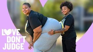 My 6ft, 350lb Girlfriend Is Not 'Too Big' For Me | LOVE DON'T JUDGE