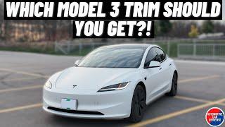 WHICH TESLA MODEL 3 TRIM SHOULD YOU GET?!