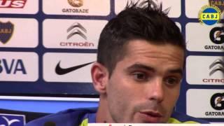 Conferencia de prensa de Fernando Gago 29/04/2015