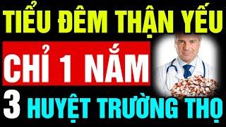 BS MÁCH 1 NẮM ' KHIẾM THỰC' HỒI SINH THẬN + 3 HUYỆT NÀY THẬN MẠNH VÔ ĐỐI Sống Khỏe Thọ Cả Đời