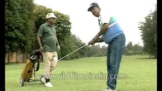 Bangalore golf club and interview with golfers