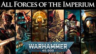 Armies of the Emperor: All Forces of the Imperium | Warhammer 40k Lore