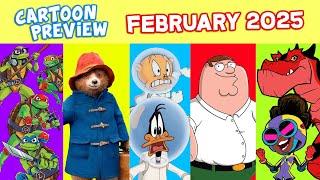 Every CARTOON MOVIE & SERIES in FEBRUARY 2025 (Looney Tunes, TMNT, Paddington, Pixar's Win or Lose)