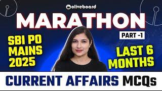 Complete 6 Months Current Affairs MCQs Marathon | Part-1 | Banking & Insurance Exams | Sheetal Ma'am