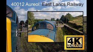 40012 Aureol is a Noisy Beast, at the East Lancs - Watch This! Hellfire!