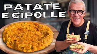 Come fare una Frittata di Patate e Cipolle buonissima! Ricetta di Chef Max Mariola