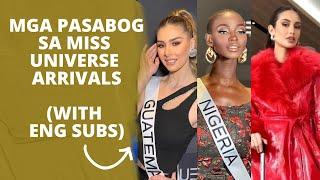 MGA PASABOG SA MISS UNIVERSE ARRIVALS | EXPLOSIVE NEWS ON MISS UNIVERSE CANDIDATES (ENG SUB)