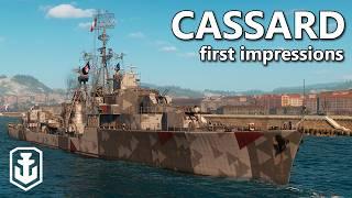 I REALLY Like Cassard - New French T10 Destroyer