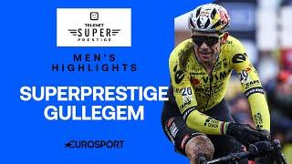 WOUT VAN AERT IN FINE FORM  | 2024 Superprestige Gullegem Men's Highlights