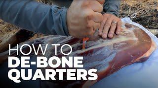 How to Debone Game Quarters Leaving Meat Fully Intact