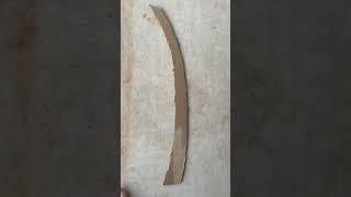 Building a cardboard katana