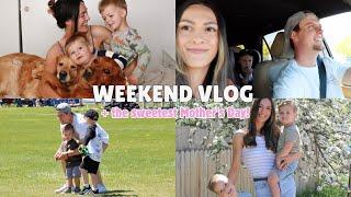 Weekend Vlog! The cutest Mother's Day, t-ball game, fat lip, and birthday parties!!