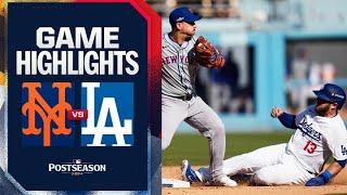 Mets vs. Dodgers NLCS Game 2 Highlights (10/14/24) | MLB Highlights