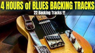 Best BLUES Backing Tracks Collection | 4 hours of Slow & Groove Blues Guitar Jam Tracks