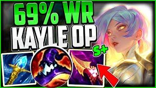 KAYLE'S #1 BUILD (69% WR) How to Play Kayle & Carry Low Elo Season 14 - League of Legends