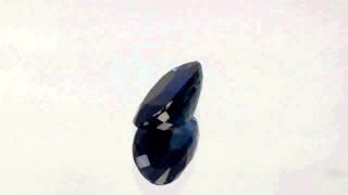 6.07-Carat Flawless Deep Royal Blue Sapphire from Madagascar