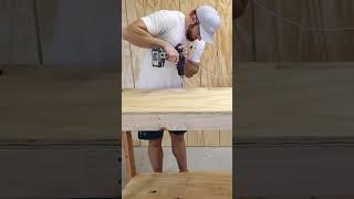 DIY Miter Saw Station with Custom Stop Block System | #shorts