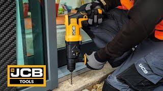 Wiertarka udarowa JCB Tools | Uwolnij precyzję i moc dzięki naszej 4-trybowej wiertarce udarowej! 21-RH1050