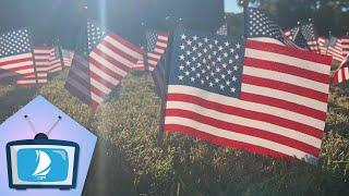 What's up with the American flags on the Green? | UNF Spinnaker TV