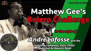 Trombone solo from Bolero in the style of André Lafosse