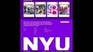 Meet NYU Has a New Look!