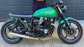 Ultimate Suzuki Cafe Racer Build Time-Lapse (GS850)