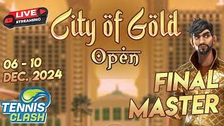 Tennis Clash 2024 City of Gold Open Master Final Round [December 2024]