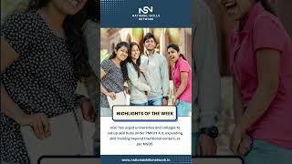 Key initiatives from the government on skill development and education