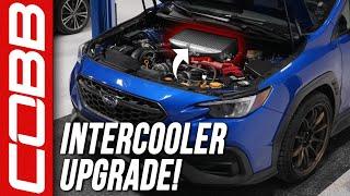 Cobb Top Mount Intercooler Install 22+ WRX