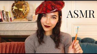 ASMR Drawing You (French Artist, Face tracing, Personal Attention...)