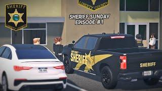 Sheriff Sunday Patrol Ep.1 - Welfare Call, Traffic Stops, & More! | ERLC Roleplay ROBLOX