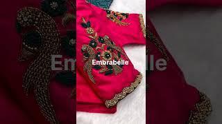 New trending hand embroidery from India// Embrabelle export factory from India