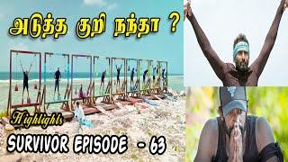 Survivor Reality Show || #Episode63 || Survivor Tamil || survivor Tamil Highlights || jjm vlog