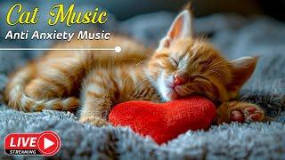 12 Hours Sleep Music for Cats  Calming Music for Cats No Ads  Sleep Music for Anxious Cats