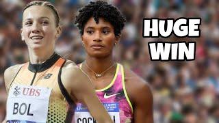 Femke Bol Beats Anna Cockrell | Silesia Diamond League 2024