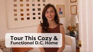 Tour This Cozy, Colorful and Functional Home in Washington DC | Handmade Home