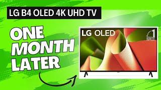 LG B4 OLED 4K UHD TV: 1 MONTH LATER TV REVIEW