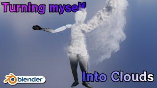 Blender Cloud Person simulation and breakdown