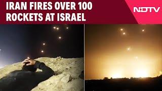 Iran Missile Attack Video | Iran Fires Missiles At Israel | Iran Missile Attack On Israel