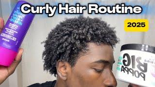 Curly Hair Routine 2025