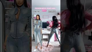 @FashionNova JEANS HAUL *REALISTIC*