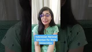 Indonesian National Selection for State Universities #Exam #studyabroad #souravsirsclasses